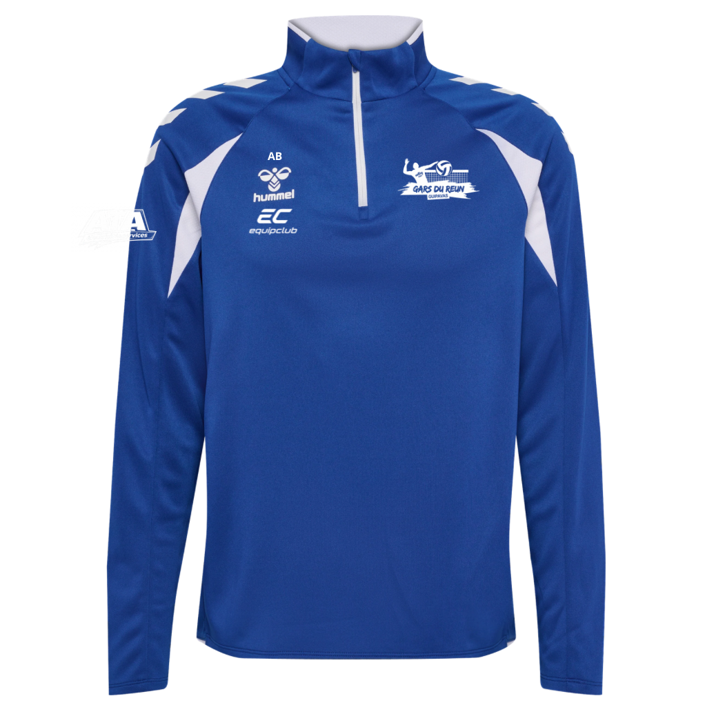 VOLLEY GUIPAVAS - SWEAT 1/4 ZIP TRAINING