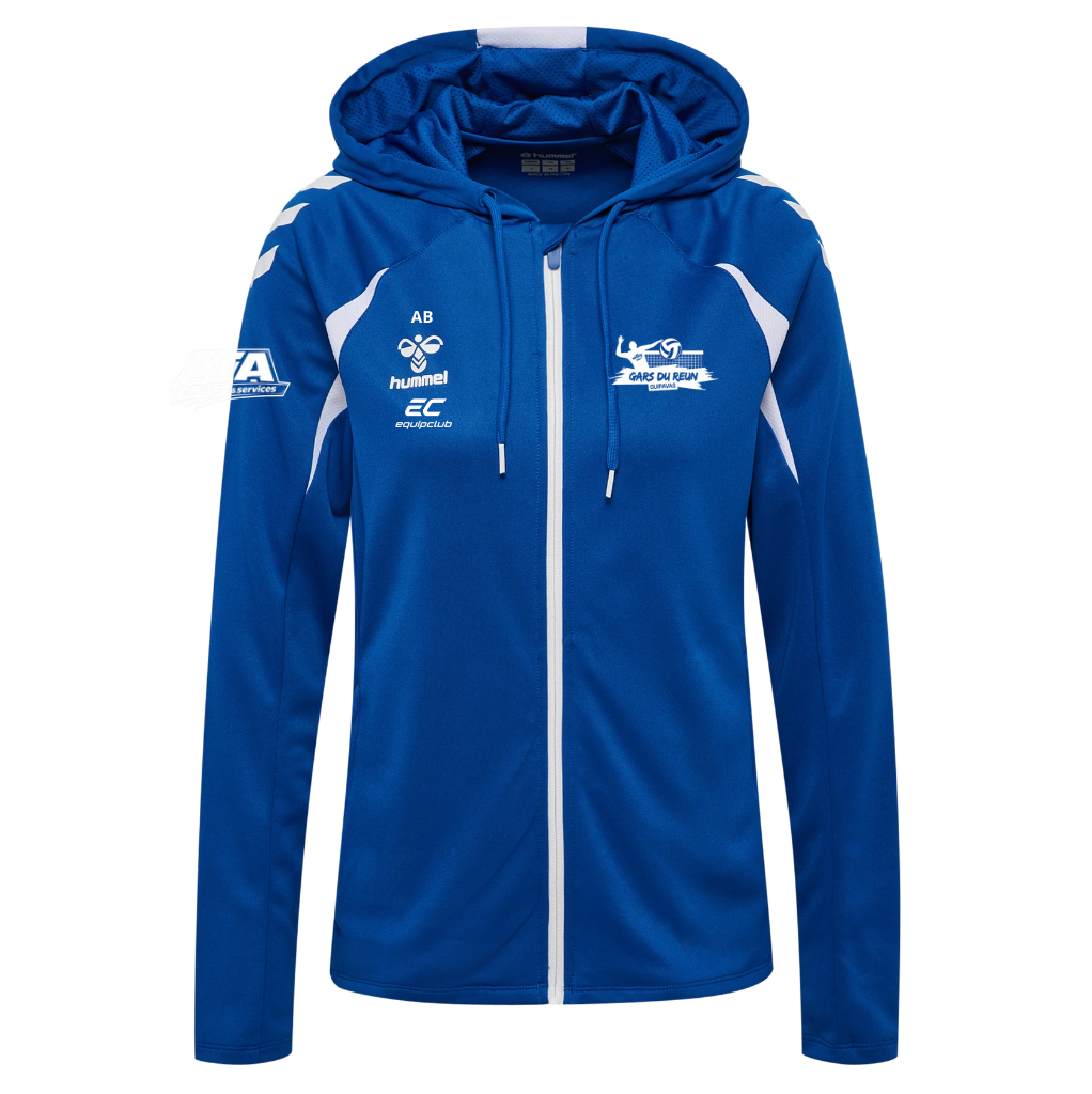 VOLLEY GUIPAVAS - VESTE FULL CAPUCHE FEMME