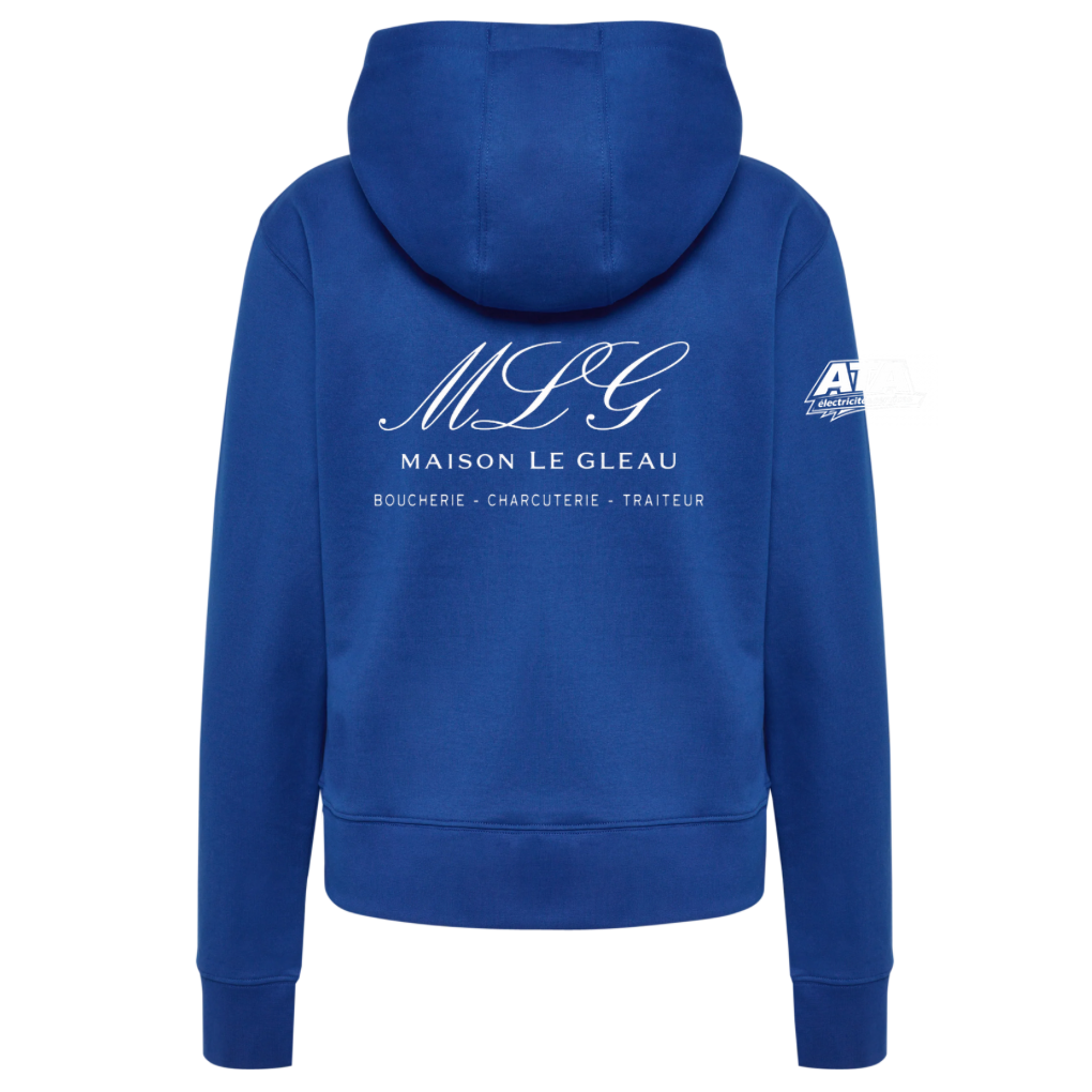 VOLLEY GUIPAVAS - SWEAT CAPUCHE COTON FEMME