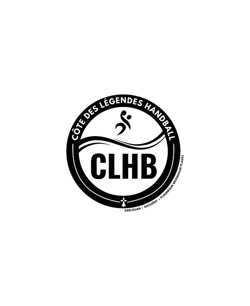 Logo circulaire pour CÔTE DES LÈGENDES HANDBALL (CLHB)