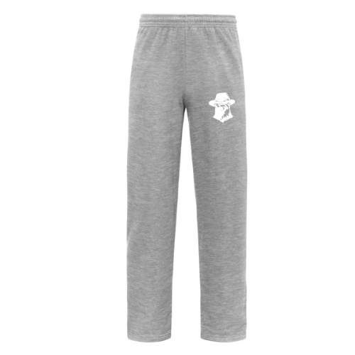 Sweat-shirt à capuche gris avec logo blanc « TINIZIO » sur le devant