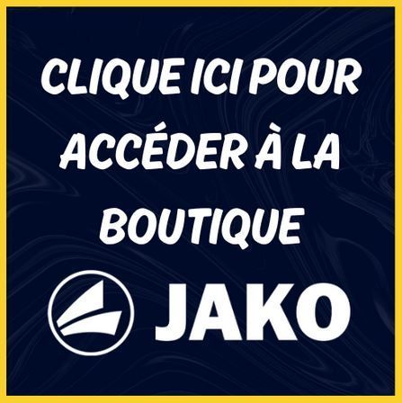 Bouton JAKO bleu avec texte blanc « Cliquez ici pour accéder à la boutique »