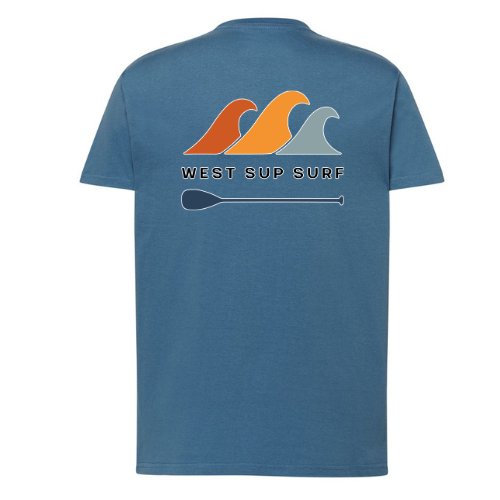 WEST SUP SURF - T SHIRT COTON  ADULTE
