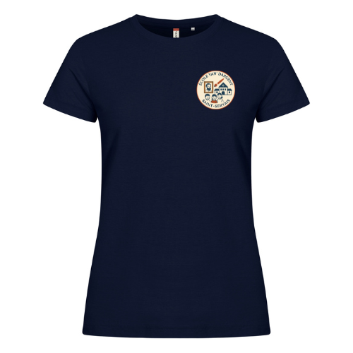 ECOLE YANN D'ARGENT - T SHIRT COTON FEMME