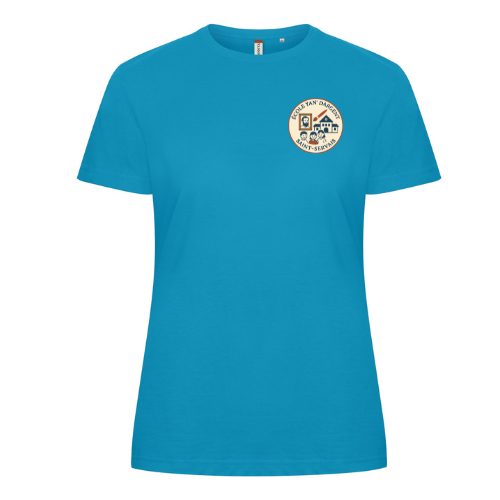 ECOLE YANN D'ARGENT - T SHIRT COTON FEMME