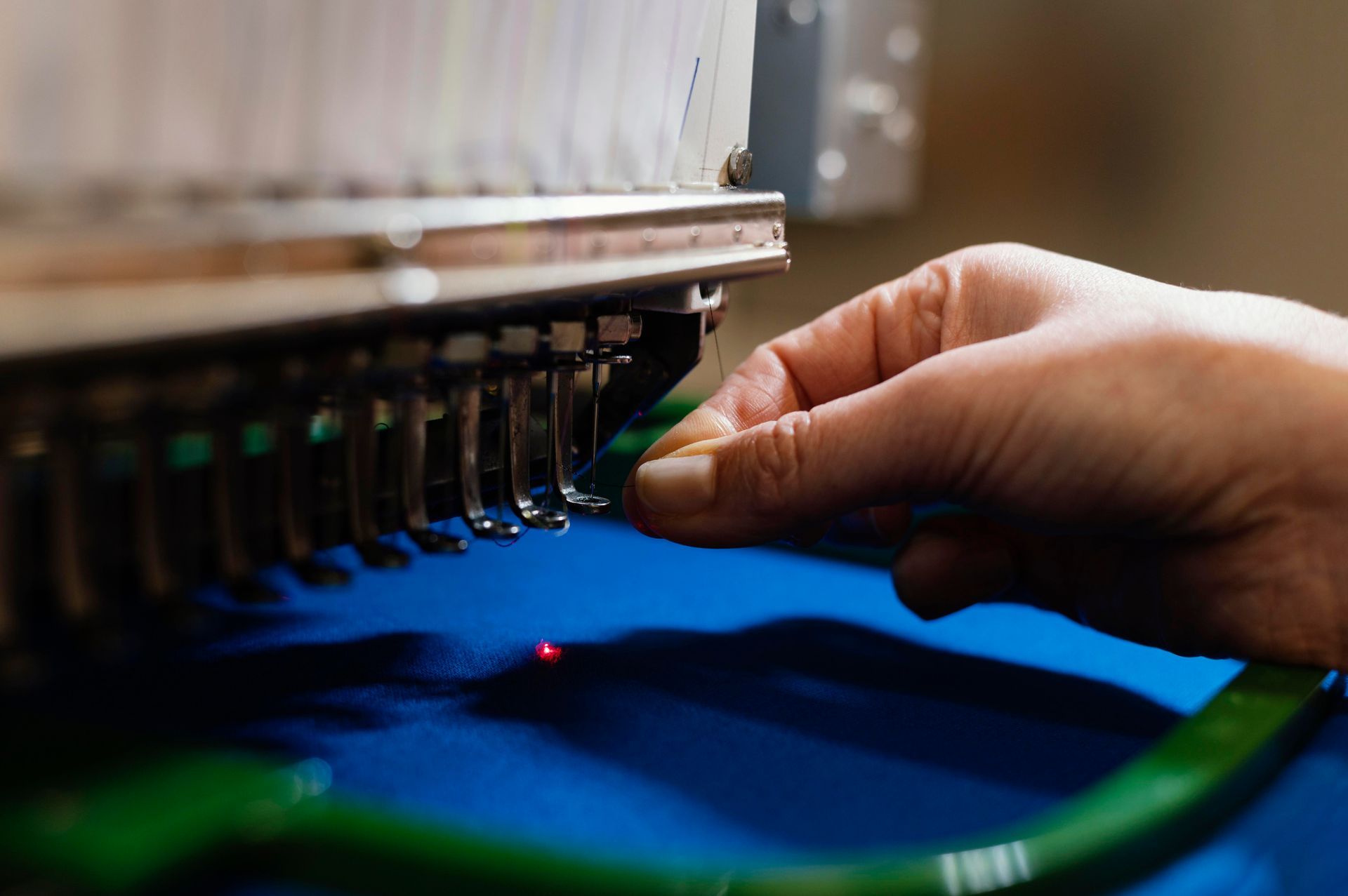 machine à broder industrielle 