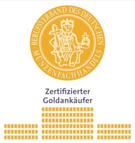 Siegel zertifizierter Goldankäufer