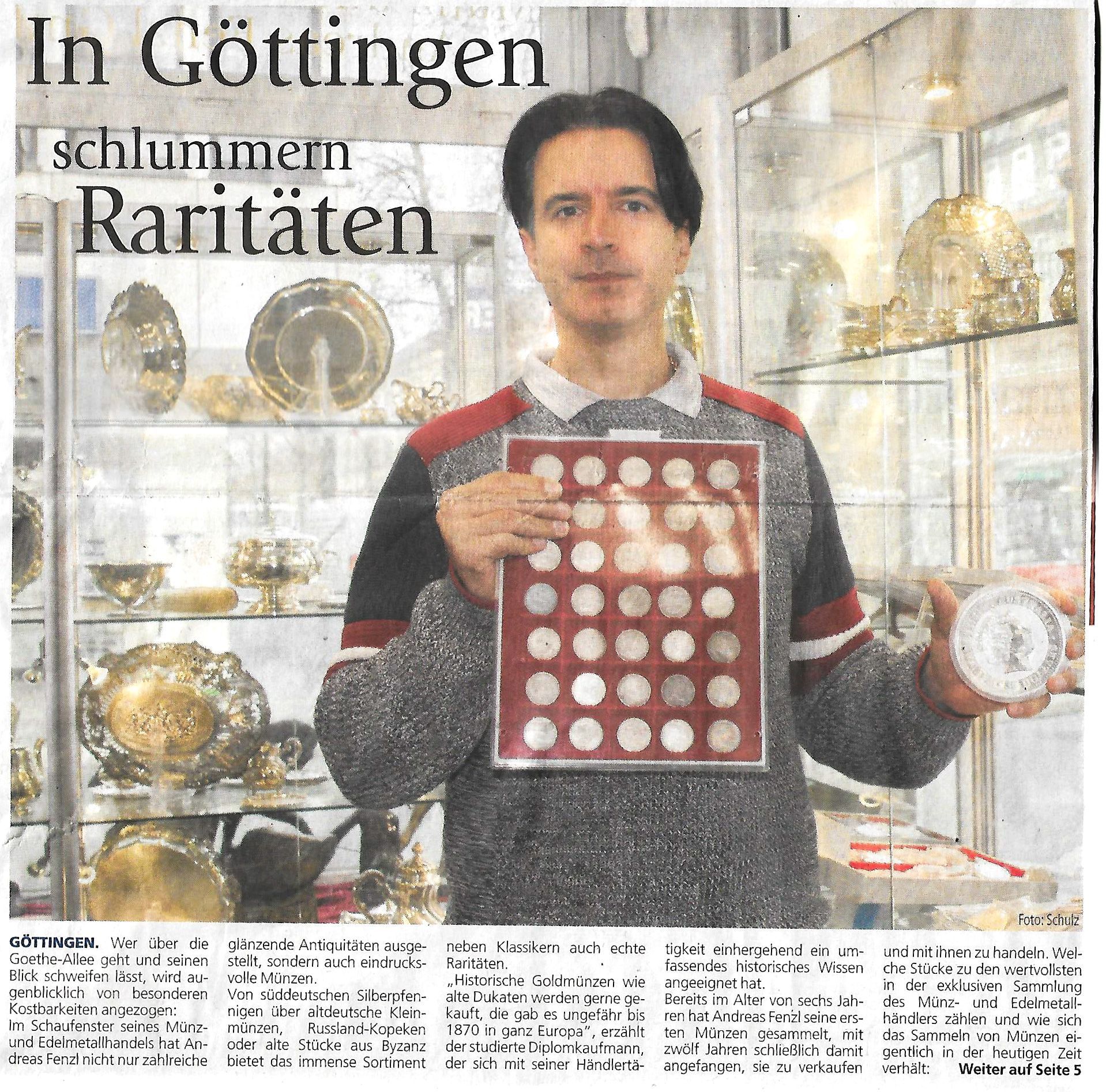 Zeitungsartikel 