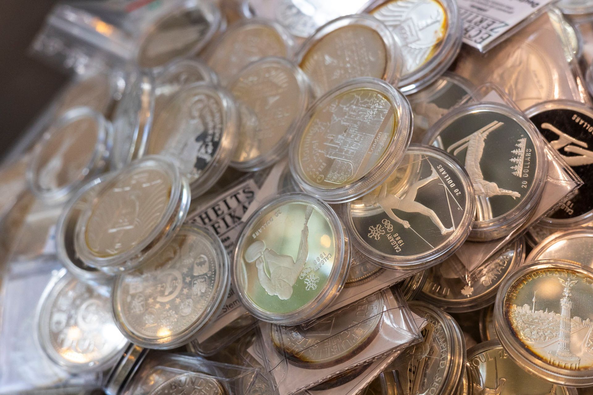 Münz- und Edelmetallhandel Andreas Fenzl Göttingen - Ladengeschäft Silbermünzen