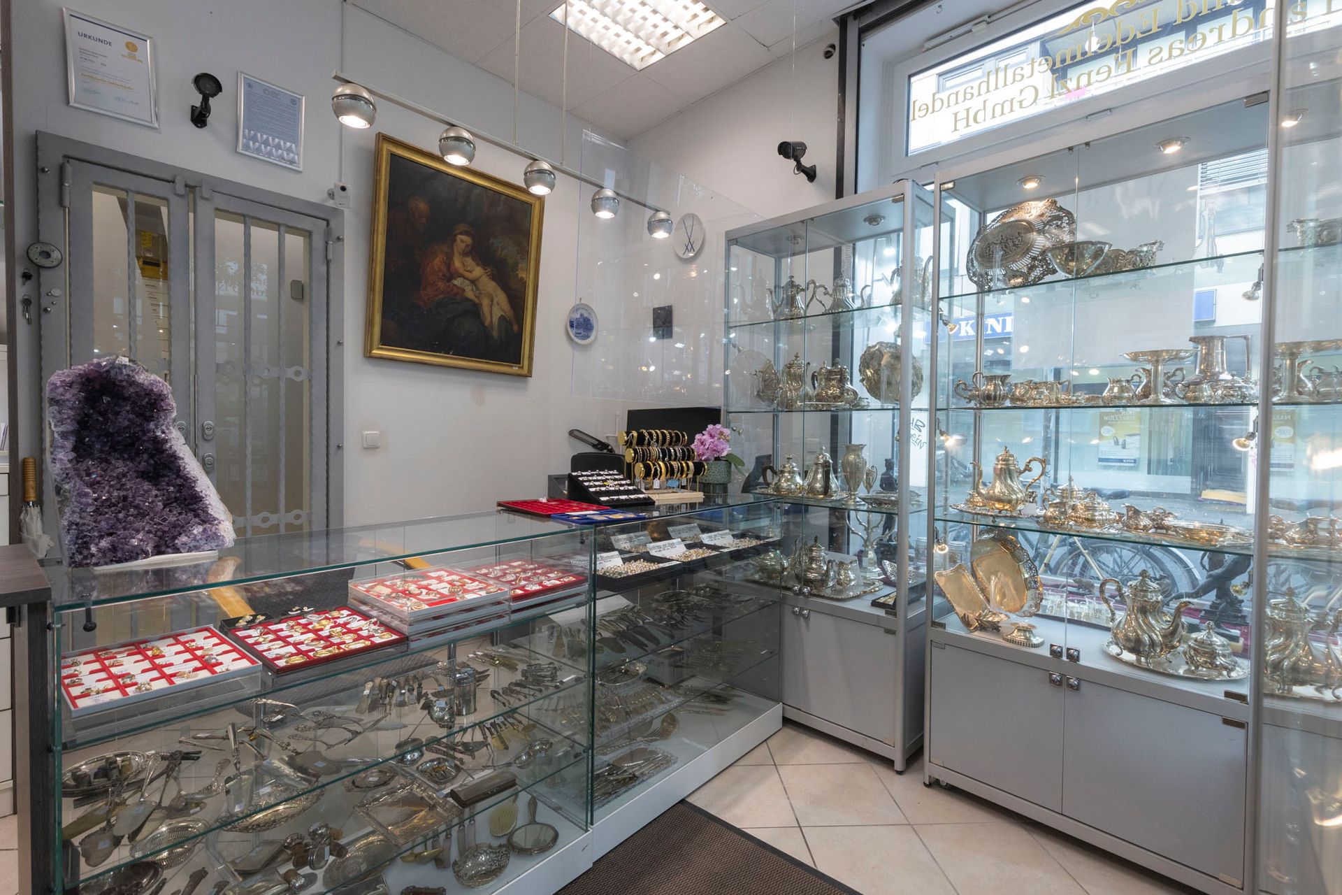 Münz- und Edelmetallhandel Andreas Fenzl Göttingen - Ladengeschäft