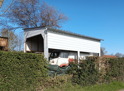 Construction d'un carport