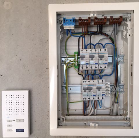 Michel Terrier - électricité - télécom - contrôle - Genève - Tableau appartement