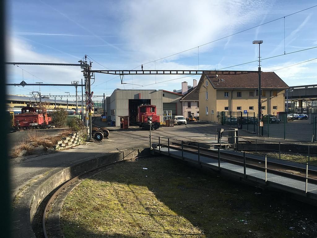 Michel Terrier - électricité - télécom - contrôle - Genève - CFF Atelier mécanique Montrillant