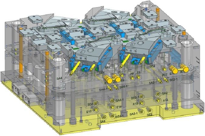 Komplexe Werkzeugkonstruktionen der H + E Gruppe aus Sinsheim - Ihr zuverlässiger und starker Innovationspartner der Automobilindustrie und des Non-Automotive Bereiches