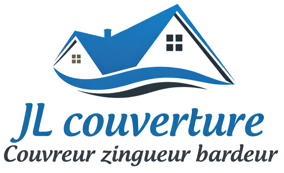 Un motif de tuiles de toit incurvées avec une icône circulaire superposée représentant .