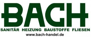 Logo BACH | Sanitär · Heizung · Baustoffe · Fliesen | www.bach-handel.de