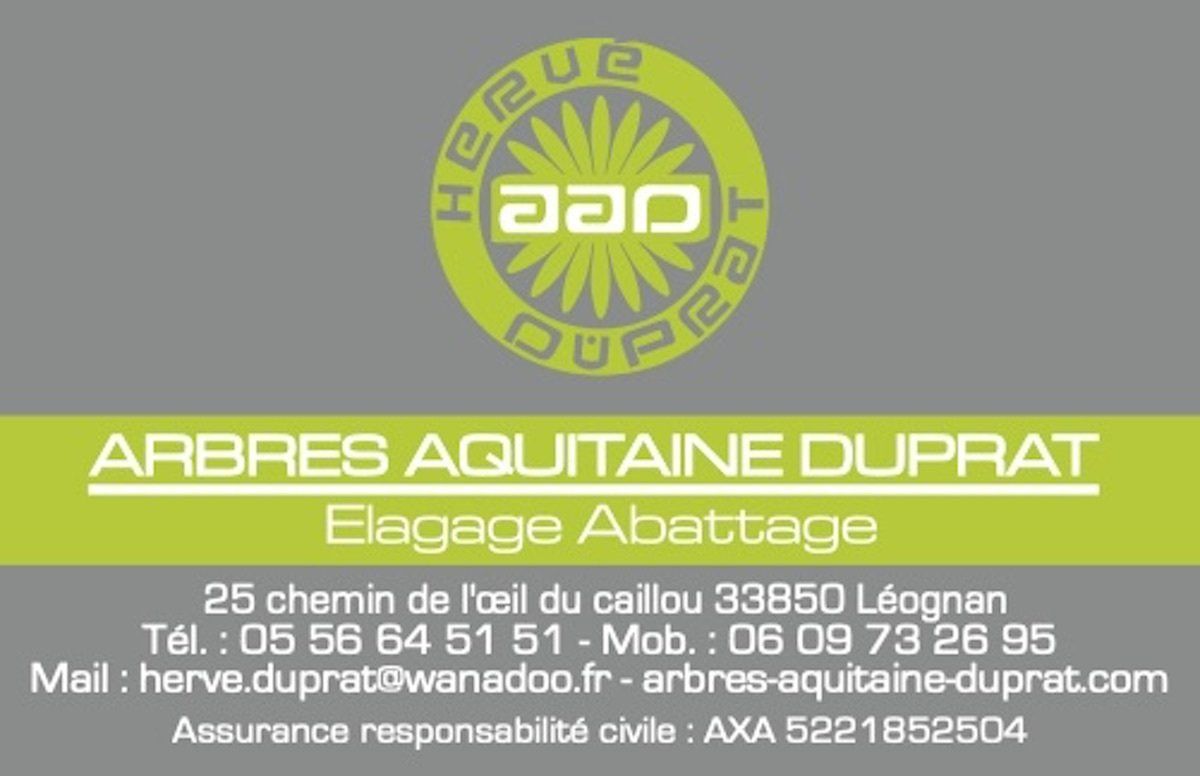 Logo ARBRES AQUIAINE DUPRAT