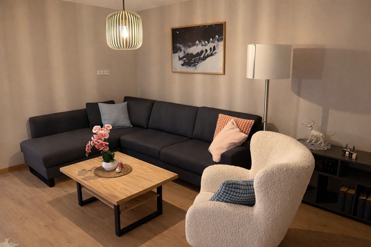 ...gemütlich machen.