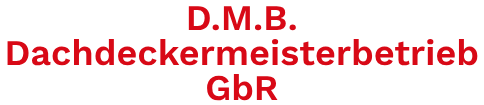 D.M.B. Dachdeckermeisterbetrieb GbR-Logo