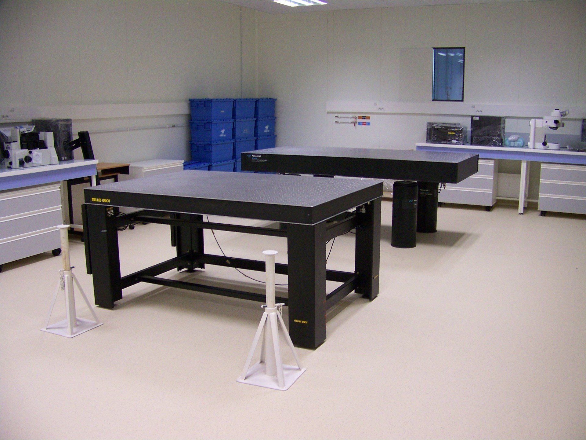 Tables de laboratoire