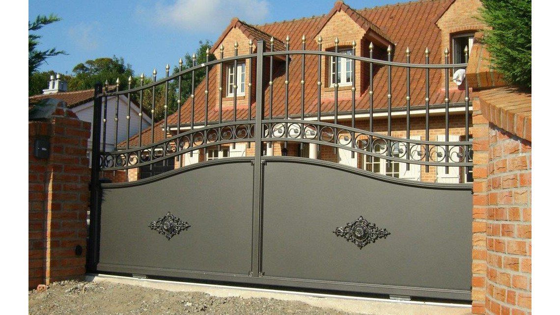 Portail en métal