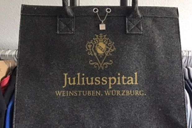 Bedruckte Tasche vom Flock-Druck-Service Feustel