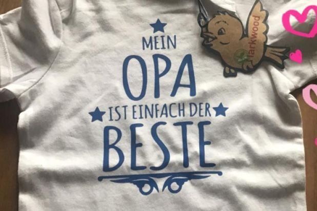 Bedruckter T-Shirt vom Flock-Druck-Service Feustel