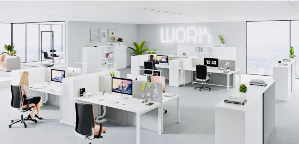 Image de personnes se déplaçant dans différentes entreprises