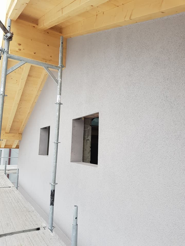 rénovation de l'extérieur du chalet