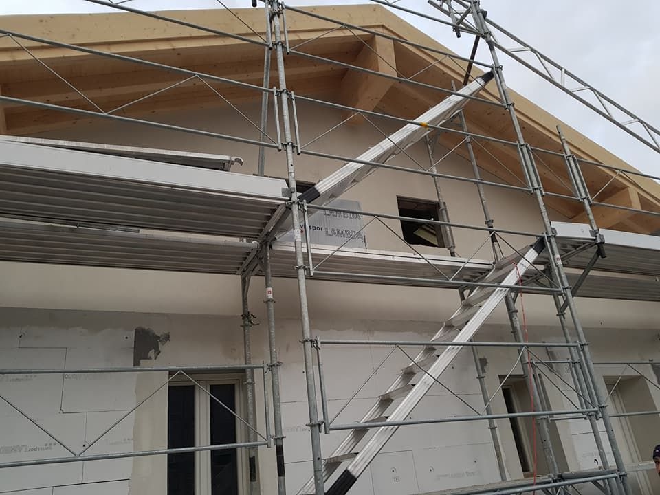 rénovation de l'extérieur du chalet