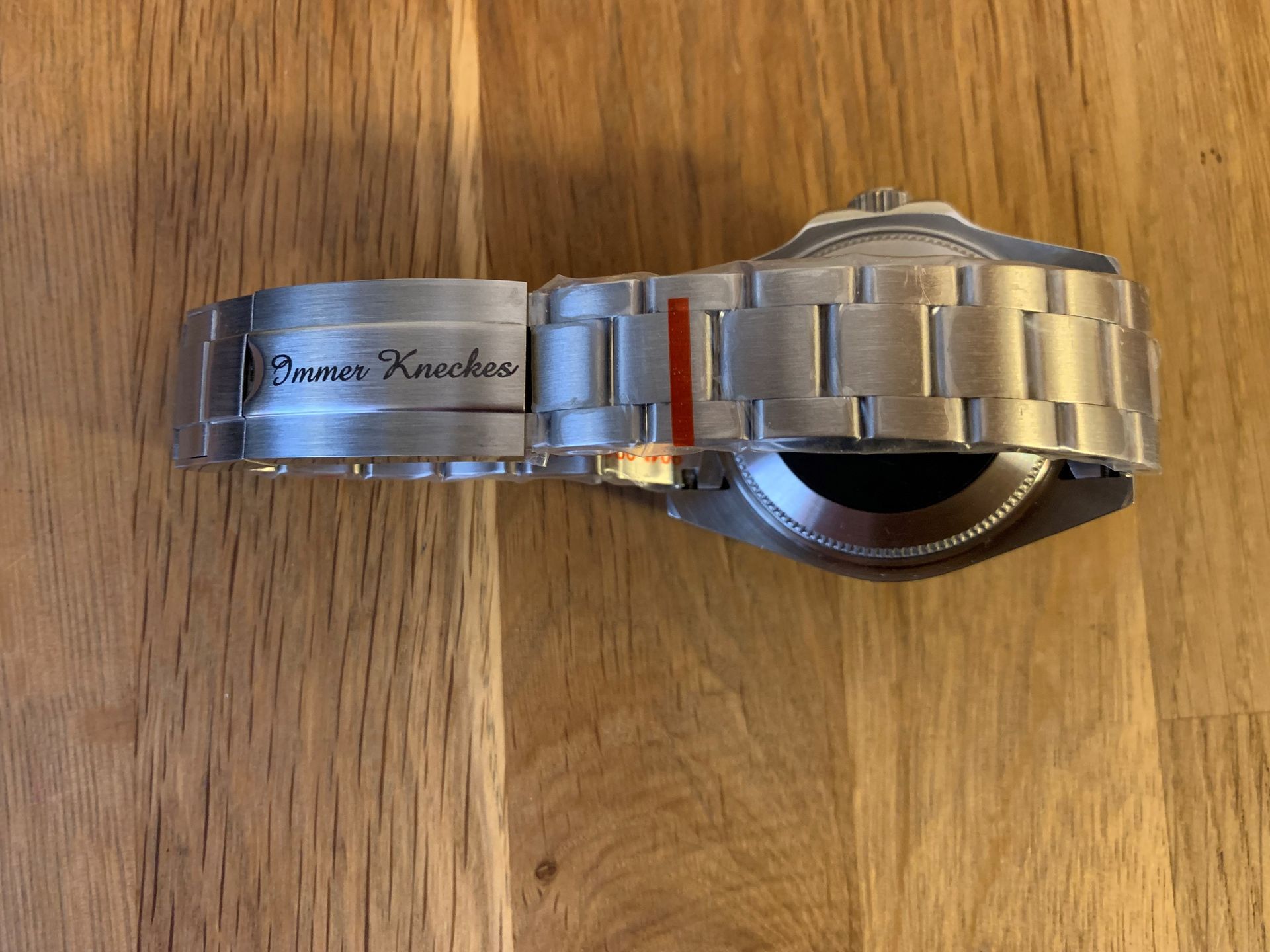 Bracelet de montre gravée
