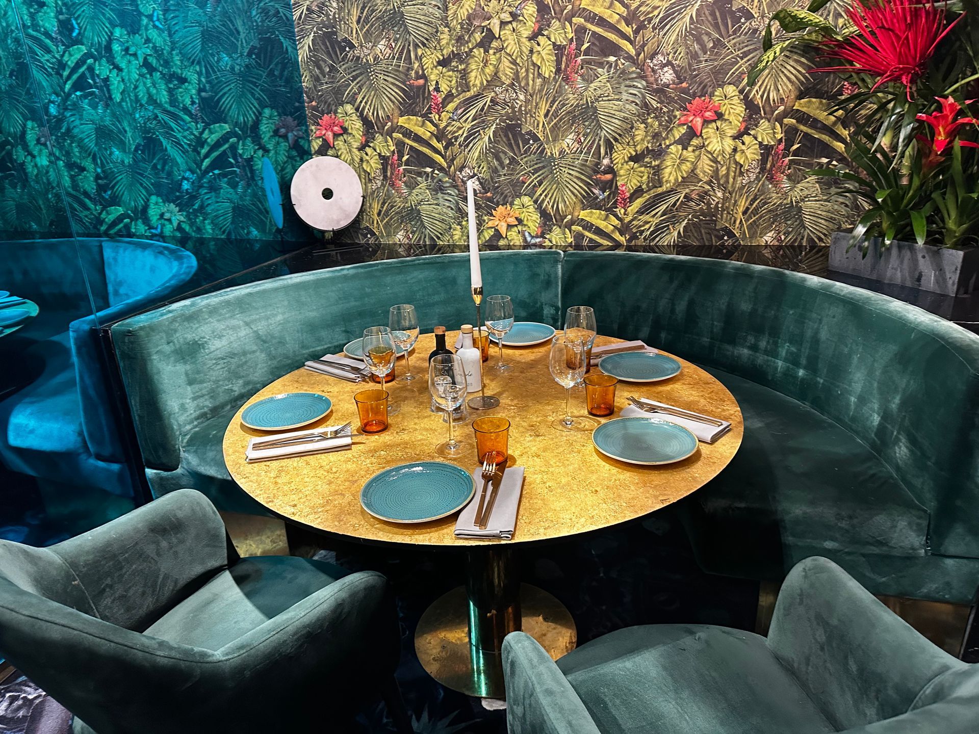 Banquette de restaurant