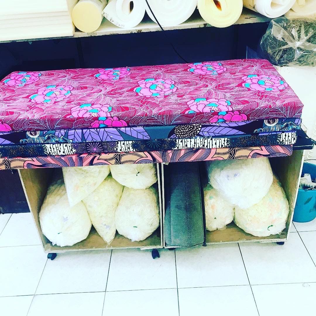 Banquettes de toutes les couleurs