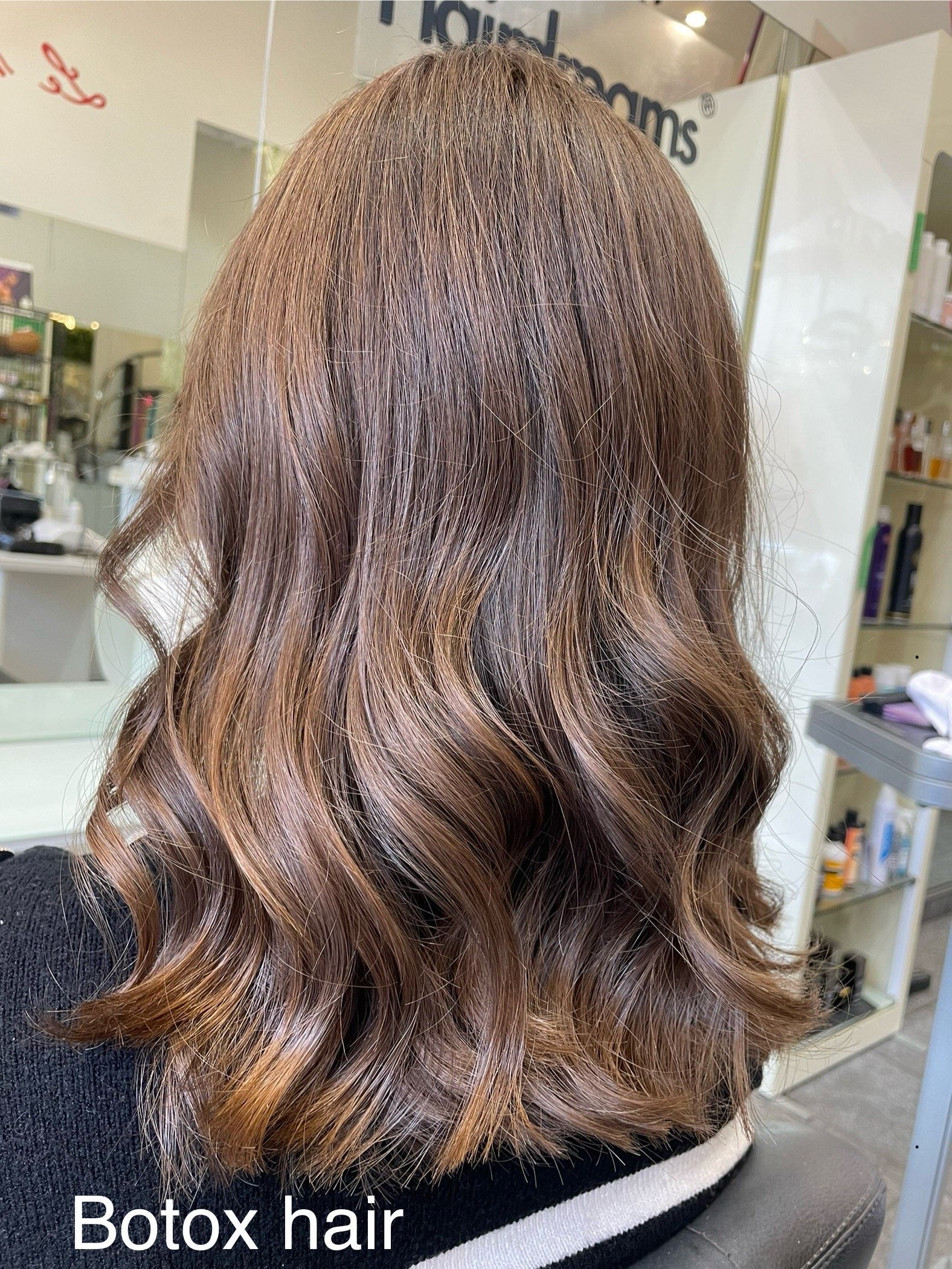 Botox hair sur cheveux châtains