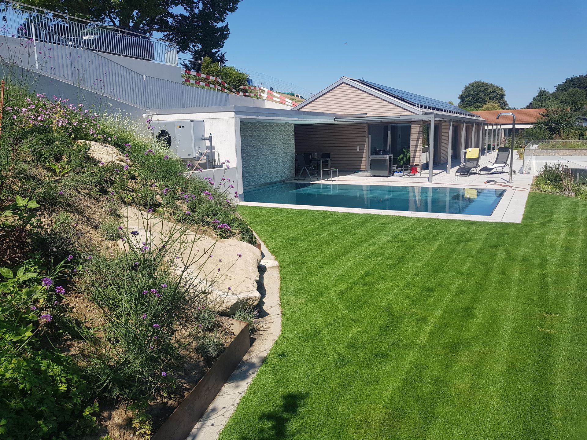 Professioneller Neubau von Gärten in Winterthur: innovative Designs.