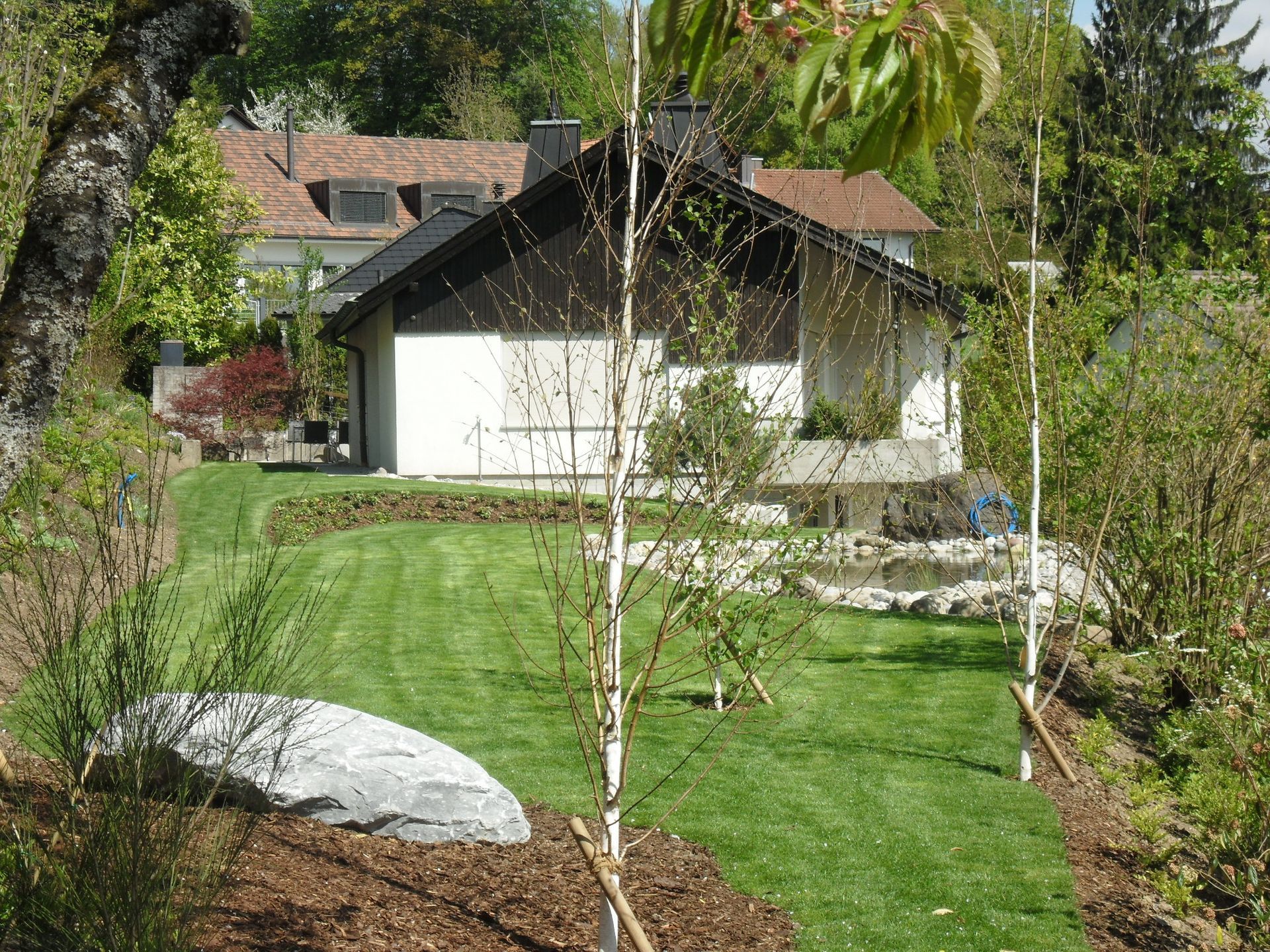 Minigärten in Bassersdorf: stilvoll und pflegeleicht.