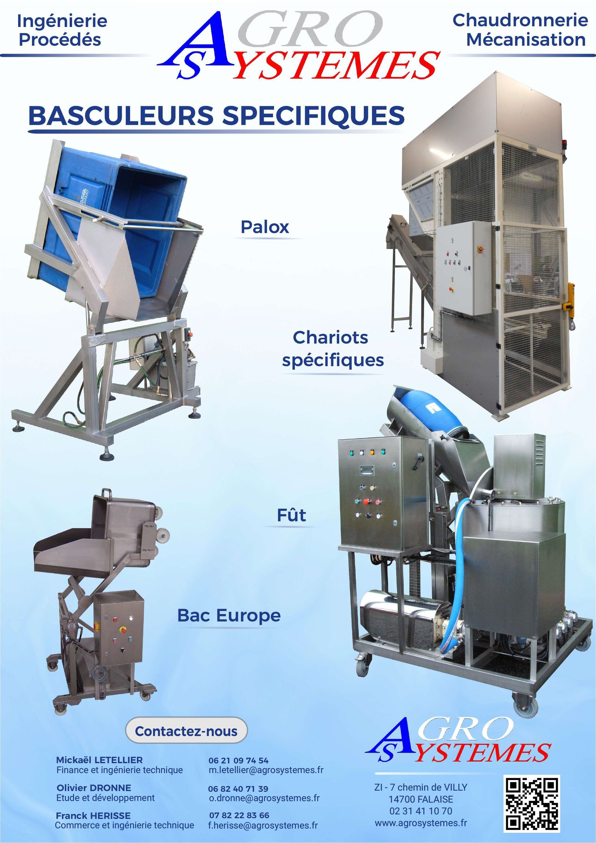 Basculeurs spécifiques