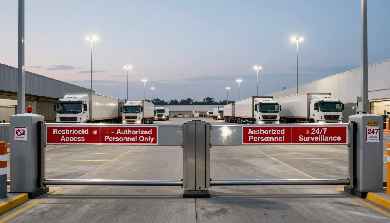 Zona restringida de transporte con acceso denegado