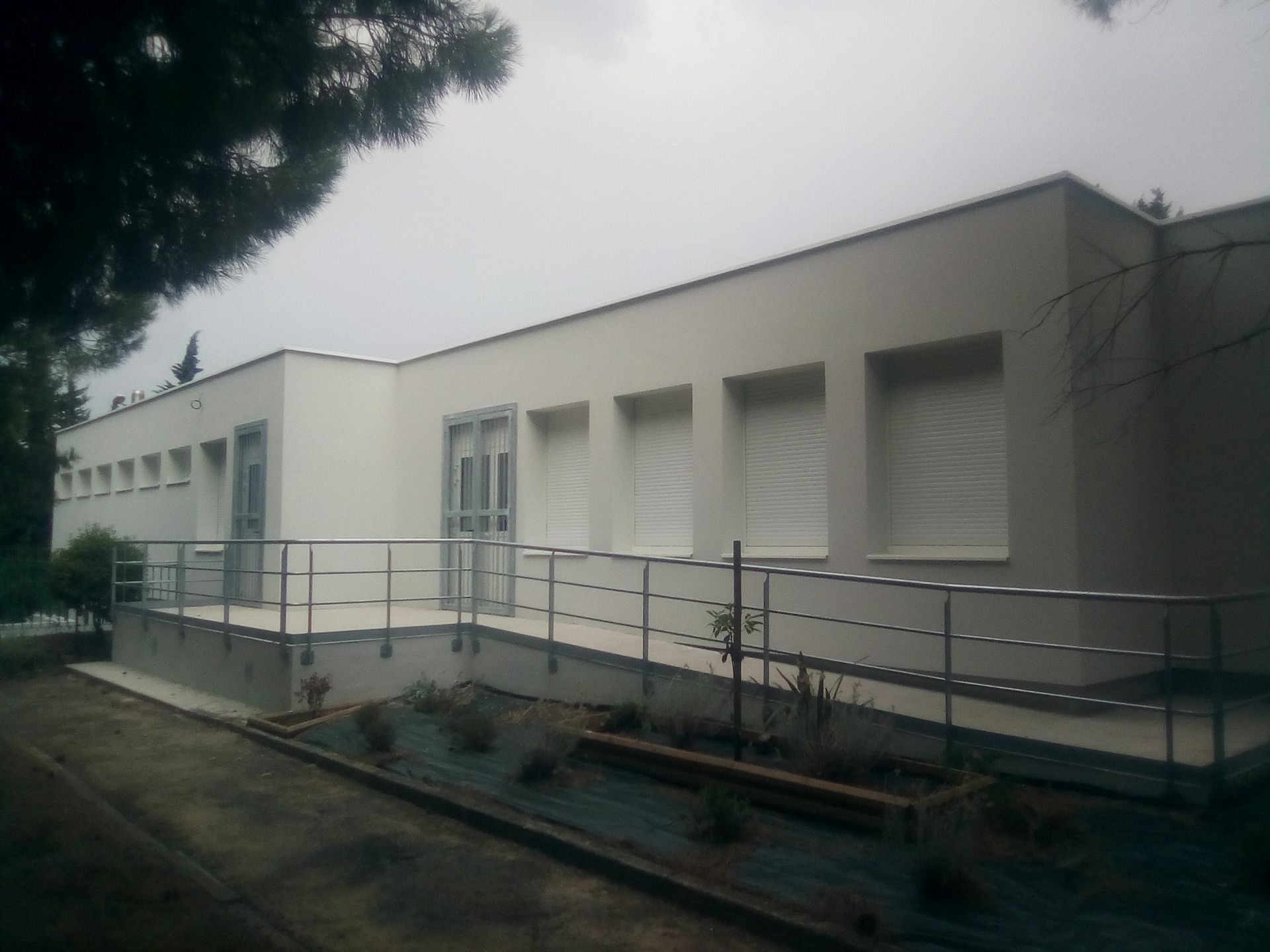 Isolation thermique par l'extérieur d'un collège de Carcassonne