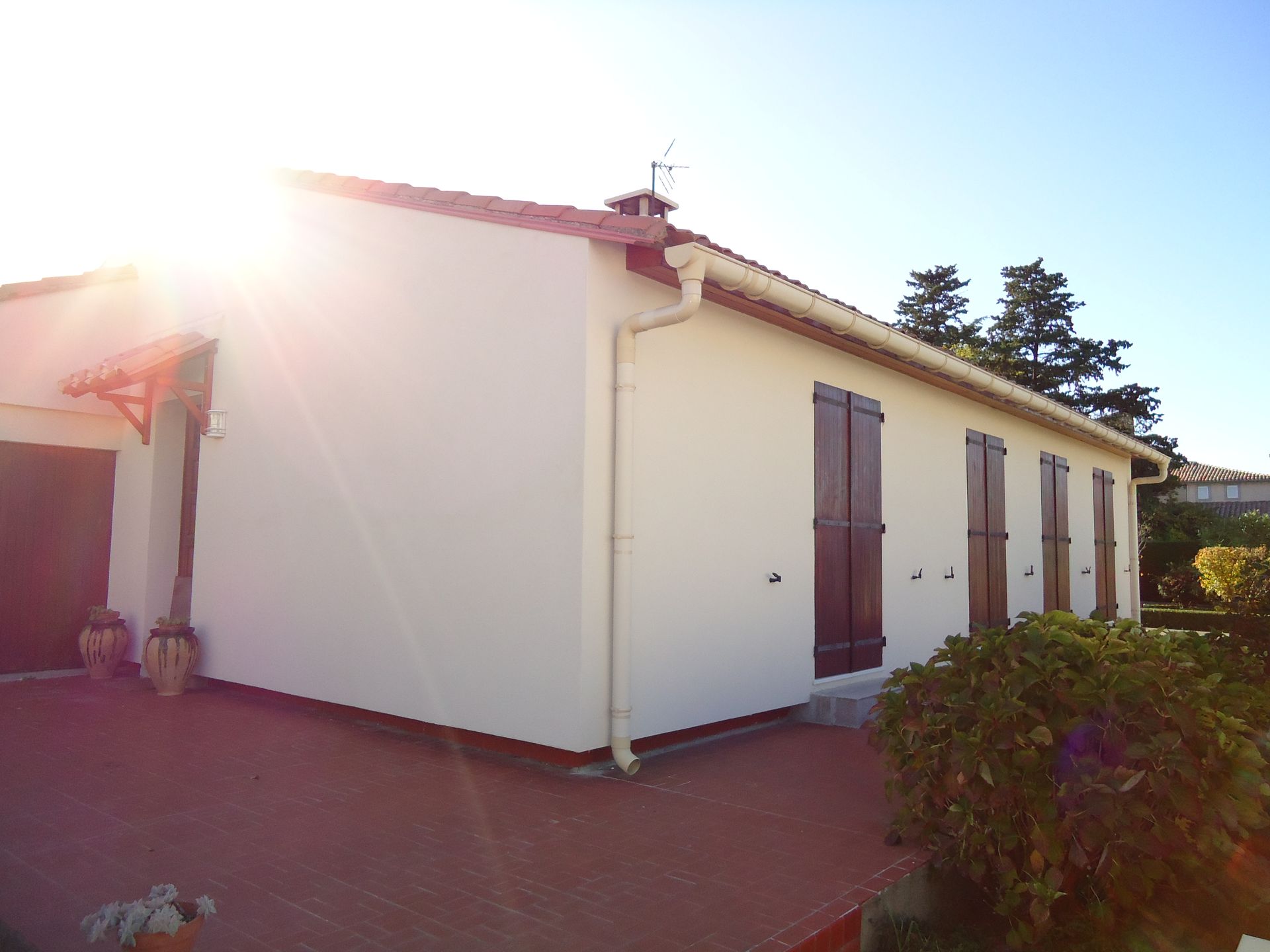 ITE d'un bâtiment à Minervois