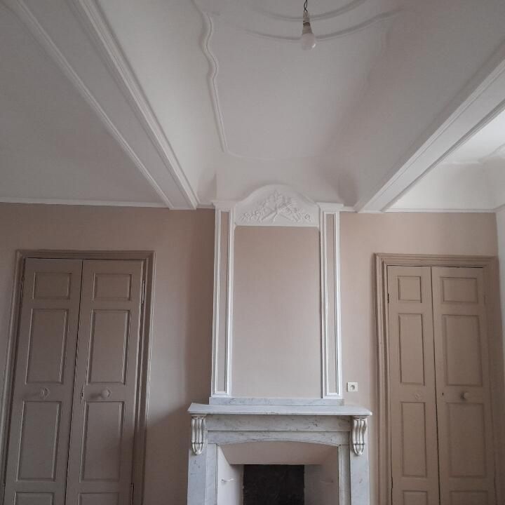 Peinture avec cheminée à Limoux