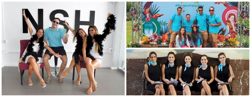 Un grupo de personas posan para una fotografía juntas.