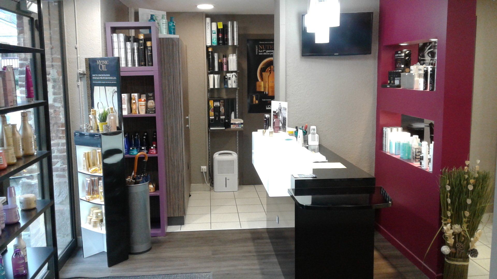 Accueil de votre salon