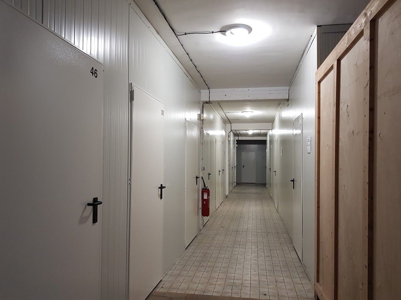 Des portes d'une couleur