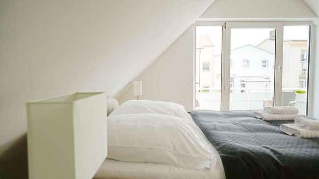 Lighthouse Loft – Dachgeschoss-Ferienwohnung in Warnemünde für 2 Personen