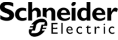 Un logo noir et blanc pour schneider electric sur fond blanc.