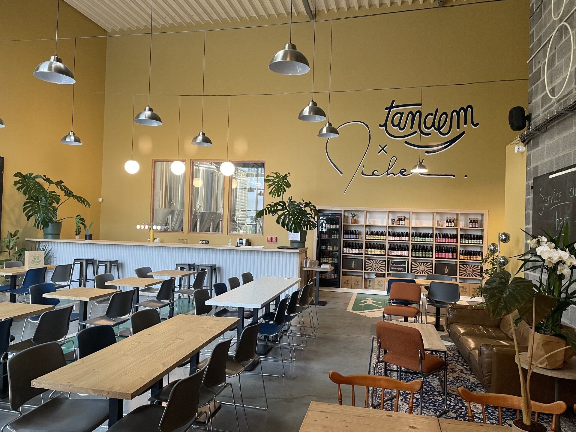 Rénovation du restaurant Tandem