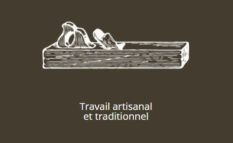 Travail artisanal et traditionnel.