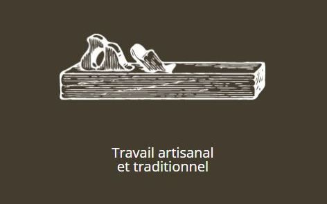 Travail artisanal et traditionnel.