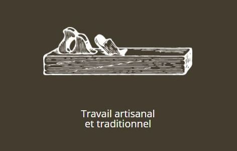 Travail artisanal et traditionnel.
